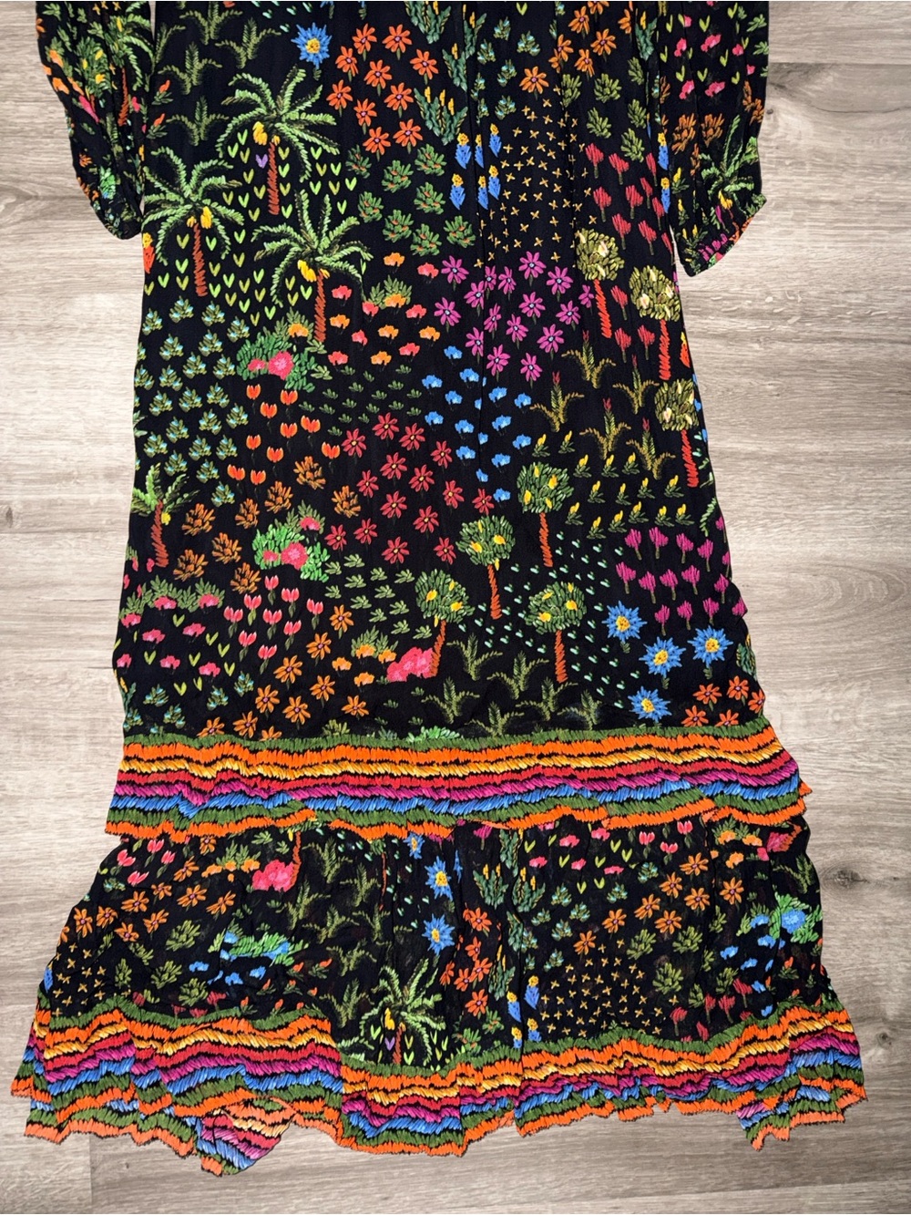 Farm Rio Fruit Garden Maxi Dress - Picture 9 of 12